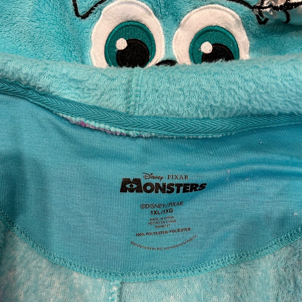 Men’s 1XL Sully Monster’s Inc. Onesie - Picture 3 of 4